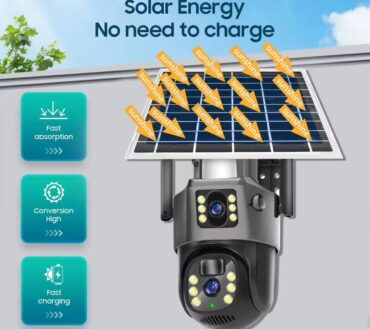 Solar CCTV camera