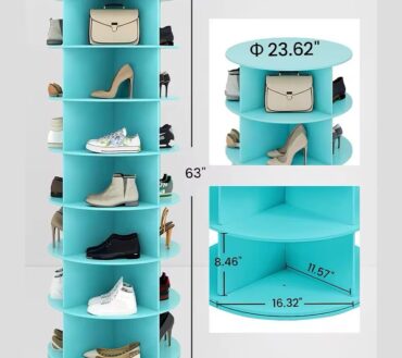 7Tier Rotating Shoe Rack